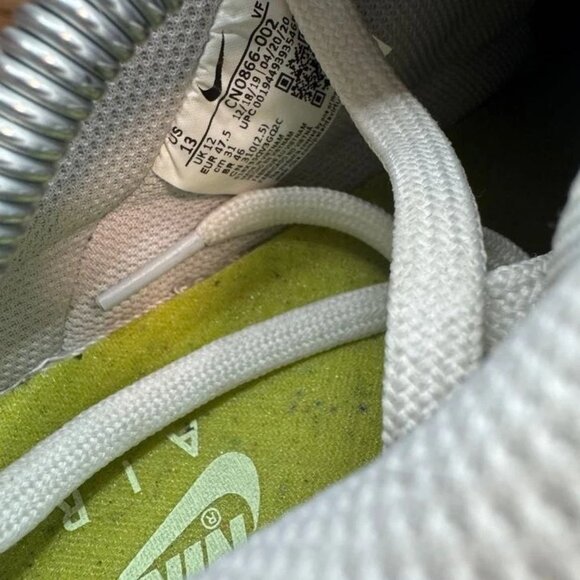 Size 13 Nike Air‎ Force 1 '07 Recycled Pack Iron Grey Sneakers CN0866-002 - Picture 9 of 12